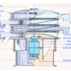 round vibrating sifter structure