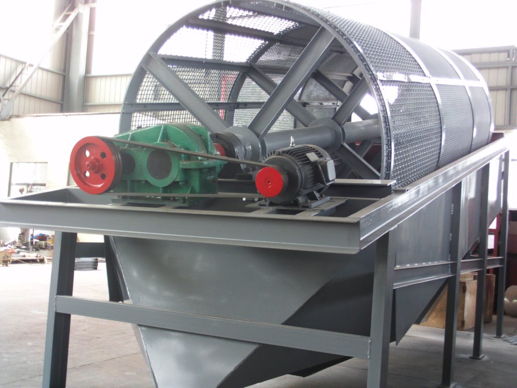 drum vibrating sifter